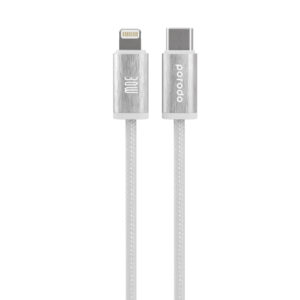PD-W30LC1-WH-Porodo-Woven-30W-Lightning-to-Type-C-Cable-1.2M-White-300x300